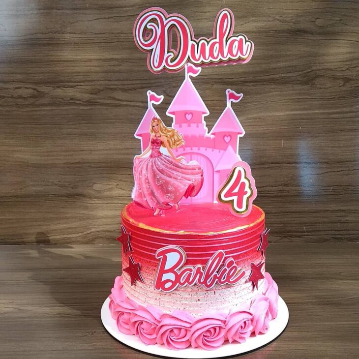 Bolo da Barbie: 75 ideias perfeitas e tutoriais para fazer o seu  Bolo  barbie, Bolo de aniversário da barbie, Festa de aniversário da barbie