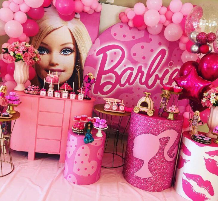 Festa da Barbie: 80 ideias de decoração e tutoriais em vídeo