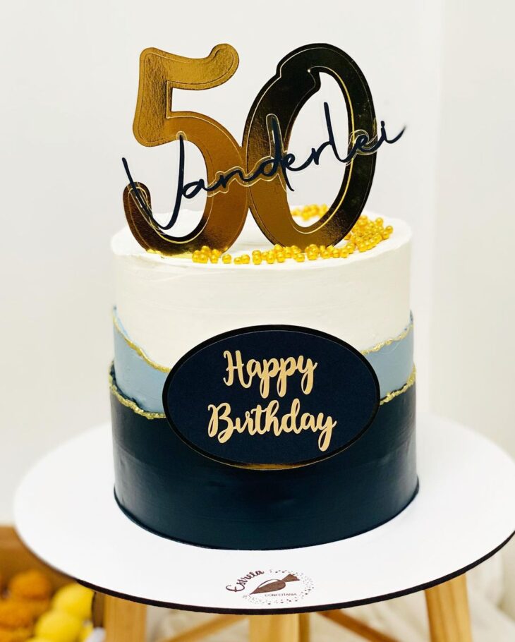 Bolo de 50 anos: 85 ideias para celebrar meio século de histórias