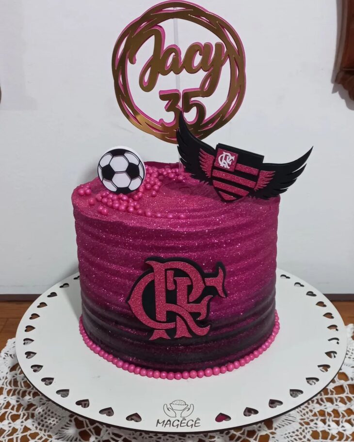 Topos de bolo do Flamengo
