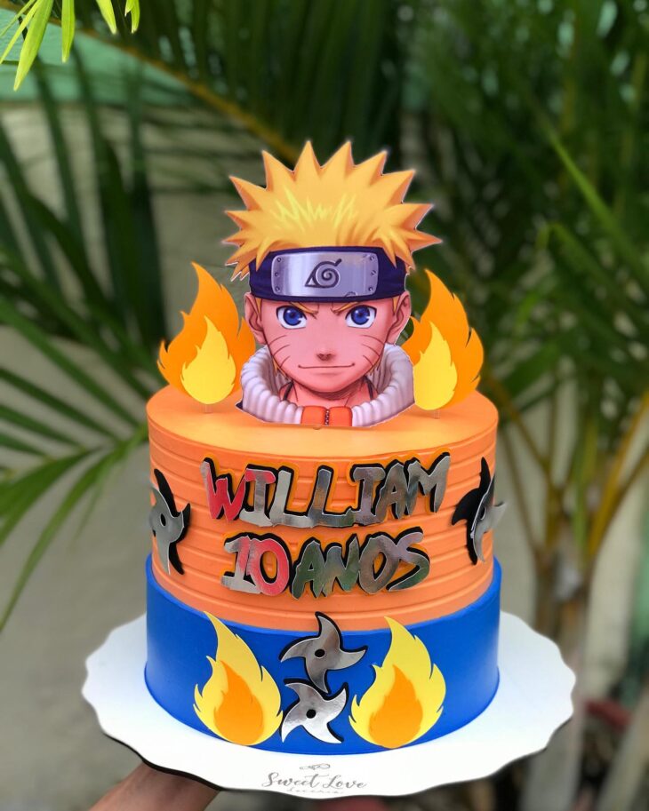 topo de bolo naruto para imprimir  Festa infantil naruto, Naruto  engraçado, Bolo naruto