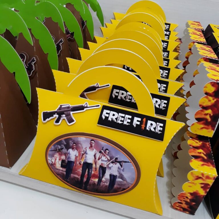 Lembrancinha Free Fire Ideias Para Presentear Com Muita Aventura